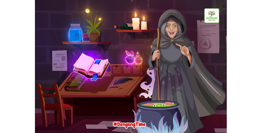 Dongeng Time: Sang Penyihir dan Buku Sihir Hilang